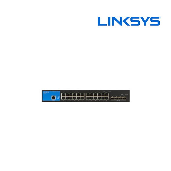 24-Port Managed Gigabit Ethernet Switch, Linksys