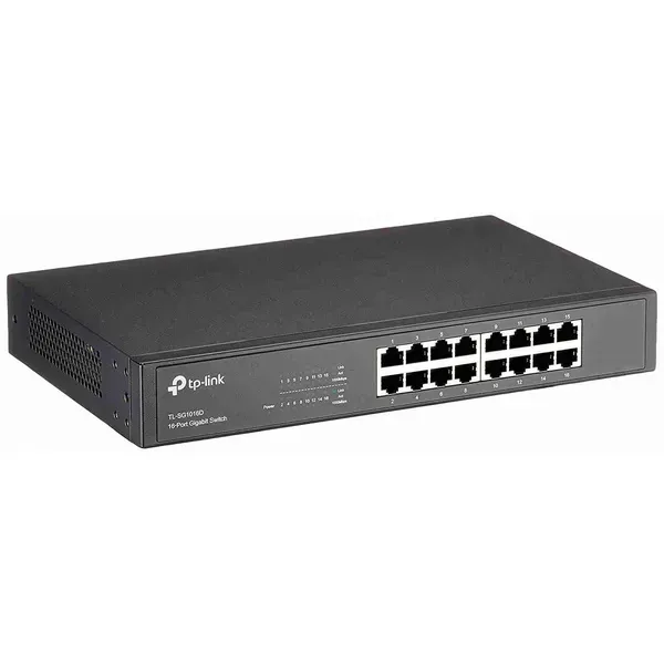 16-Port Gigabit Desktop/Rackmount Switch