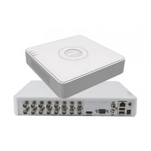 16-ch 1080p Mini 1U H.265 AcuSense DVR