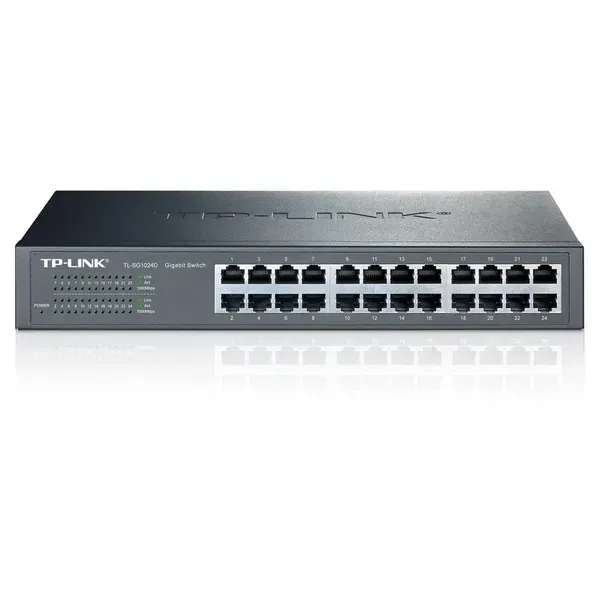 24-Port Gigabit Desktop/Rackmount Switch
