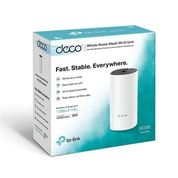 AC1200 Whole Home Mesh Wi-Fi System Deco M4 (1-Pack)