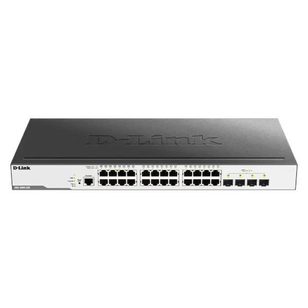 Core Switch 24 SFP Ports Gigabit Managed + 4 SFP+ 10G