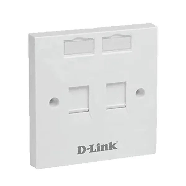 D-Link 2-Port Faceplate 70×115mm