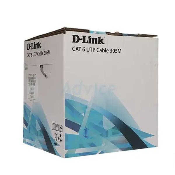 D-Link CAT6 UTP 23AWG 305M Roll – LSZH Jacket