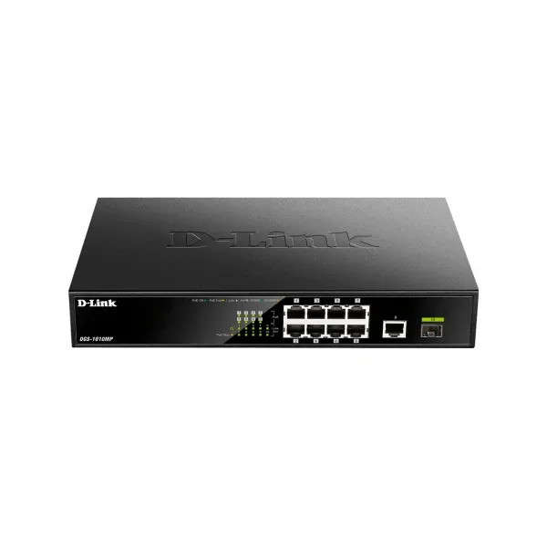 DGS-1010MP 10-Port Gigabit PoE Switch