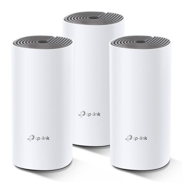 TP Link Deco E4 (3 Pack) AC1200 Whole Home Mesh Wi Fi System