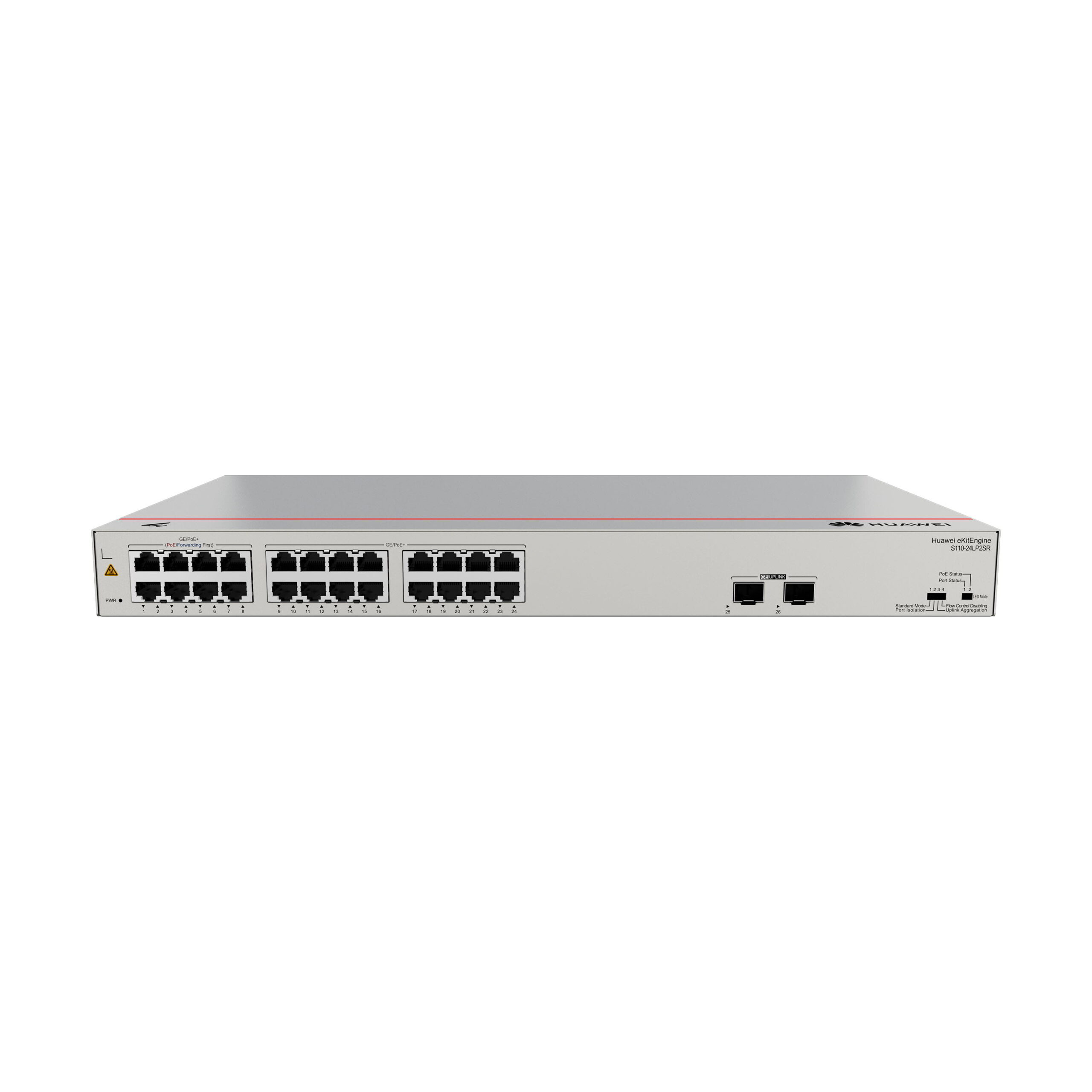Huawei eKitEngine S110 24LP2SR Unmanaged 24 Port Gigabit PoE+ Switch with 2 SFP Ports Image 4