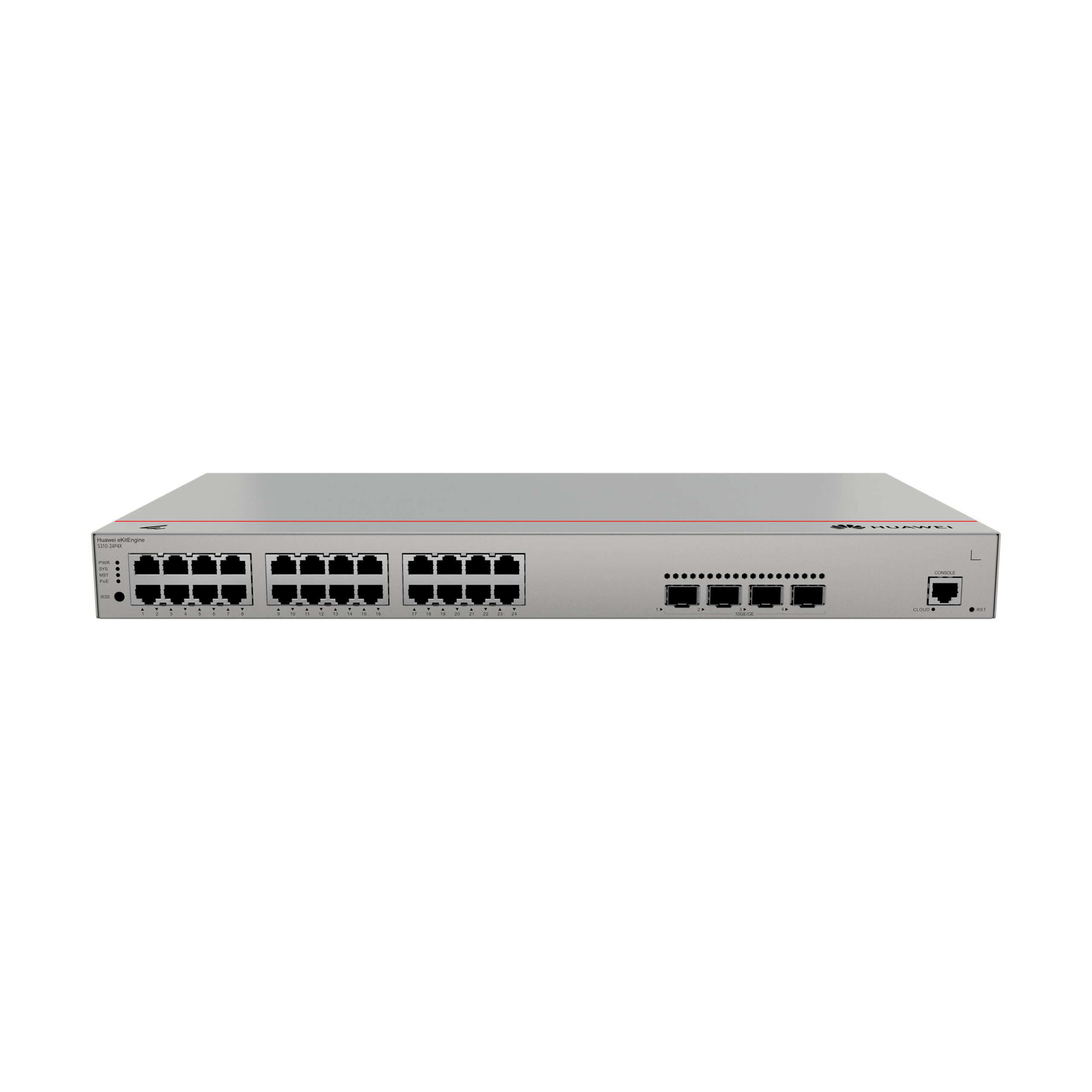 Huawei Switch S310 24P4X – 24 Port Gigabit PoE+ Managed Switch with 4x 10GE SFP+