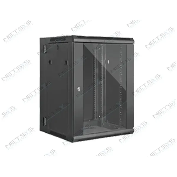 Double Section Wall Mount Cabinet 18U 60X45cm