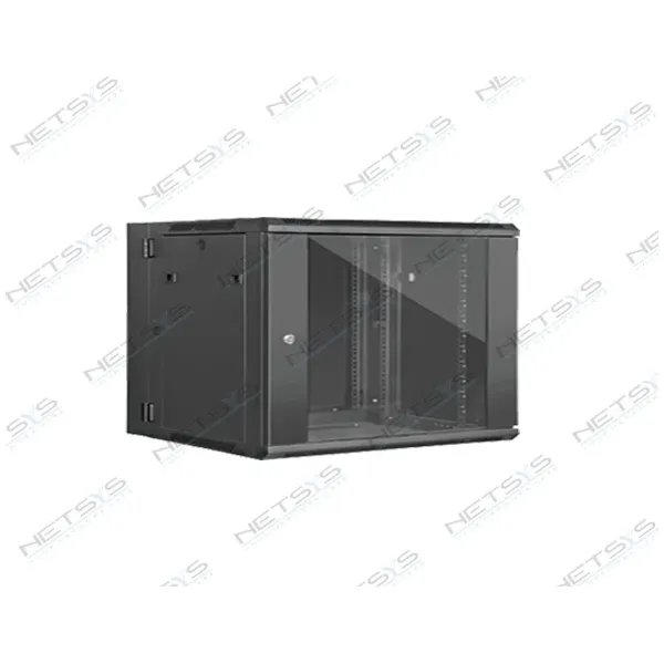 Double Section Wall Mount Cabinet 6U 60X60cm