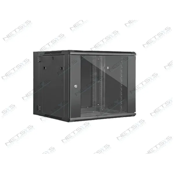 Double Section Wall Mount Cabinet 9U 60X60cm