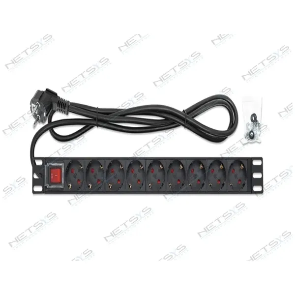 PDU Rackmount Power Strip  9 Output