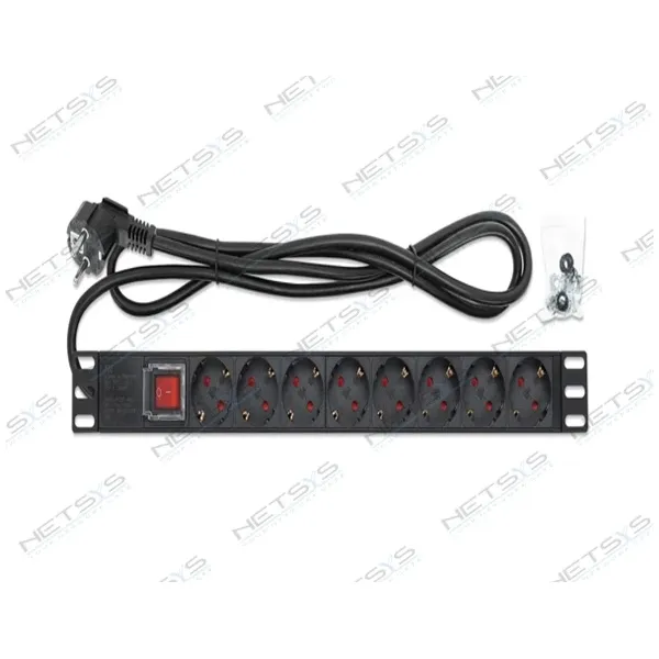 PDU Rackmount Power Strip  8 Output