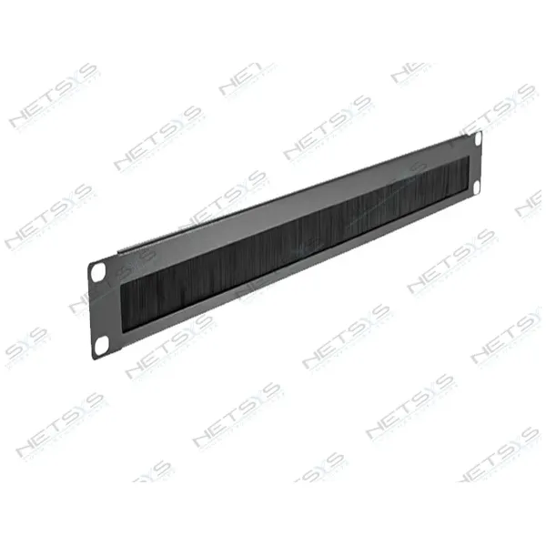 2U Brush Panel Cable Management