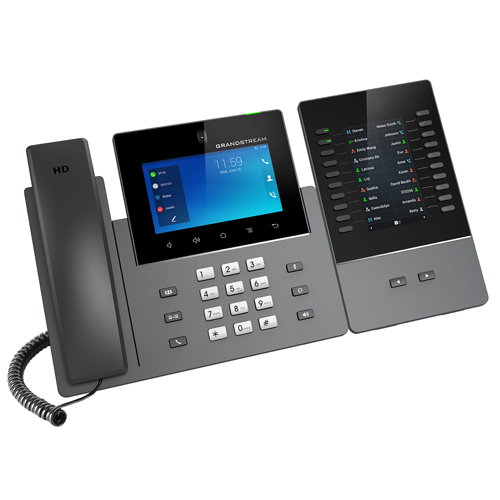 GXV3350 Grandstream IP Video Phone for Android ,16 lines with up to 16 SIP accounts Image 2