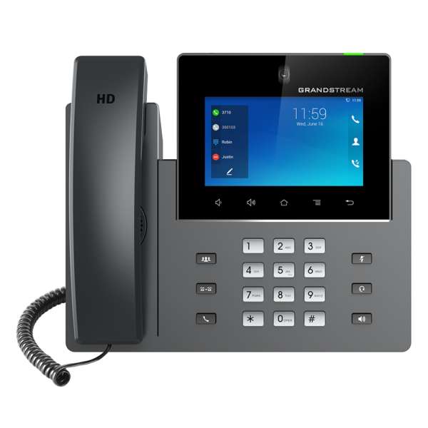 GXV3350 Grandstream IP Video Phone for Android ,16 lines with up to 16 SIP accounts