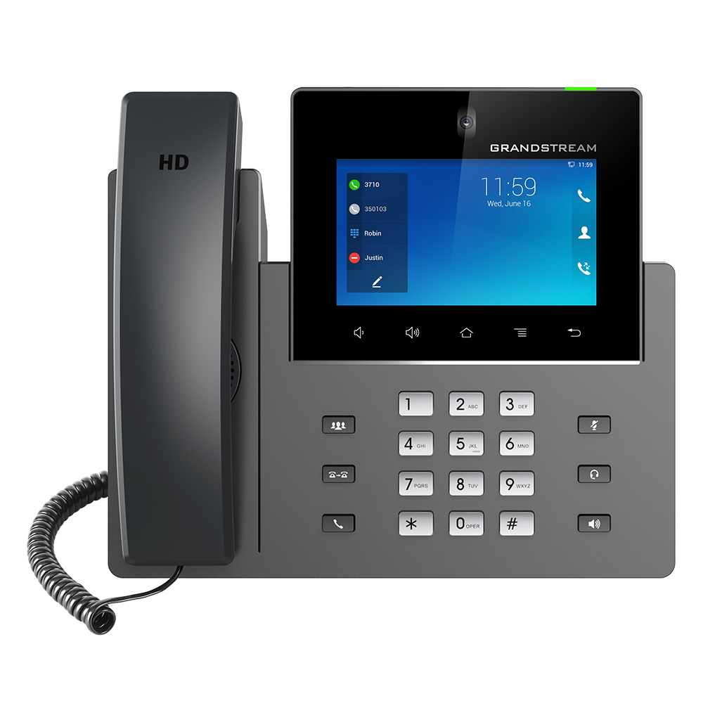 GXV3350 Grandstream IP Video Phone for Android ,16 lines with up to 16 SIP accounts