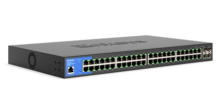 Linksys LGS352C 48 Port Managed Gigabit Ethernet Switch with 4x 10G SFP+ Uplinks