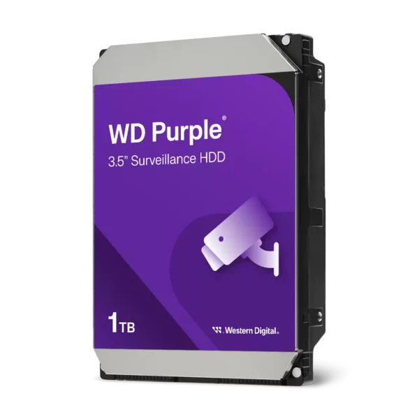 Western Digital 1TB Purple Surveillance Hard Drive