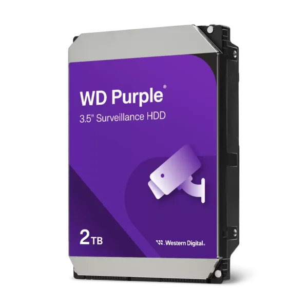 Western Digital 2TB Purple Surveillance Hard Drive