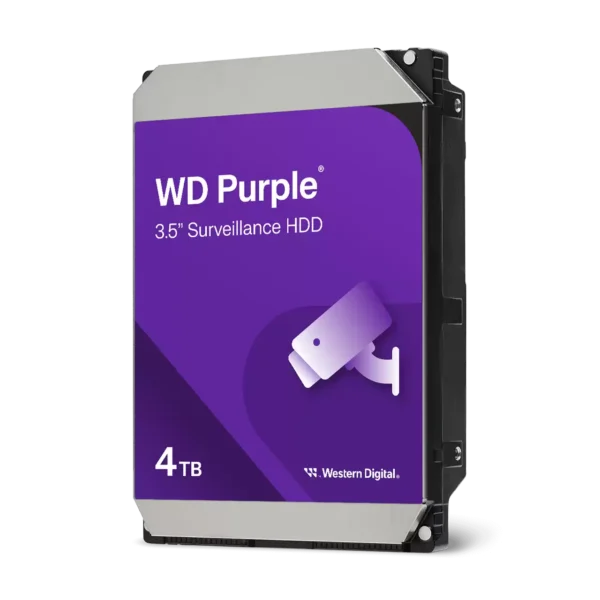 Western Digital 4TB WD Purple Surveillance Hard Drive