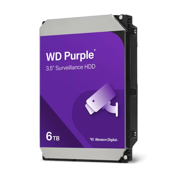 Western Digital WD Purple 6TB Surveillance Hard Drive
