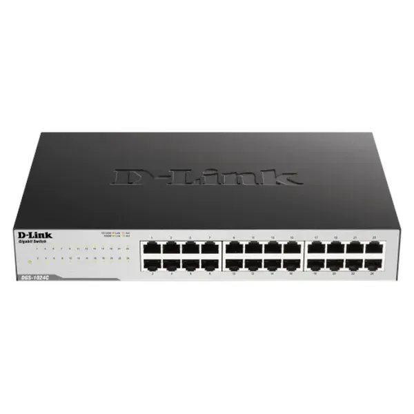 D Link 24 Port Gigabit Unmanaged Switch Image 4