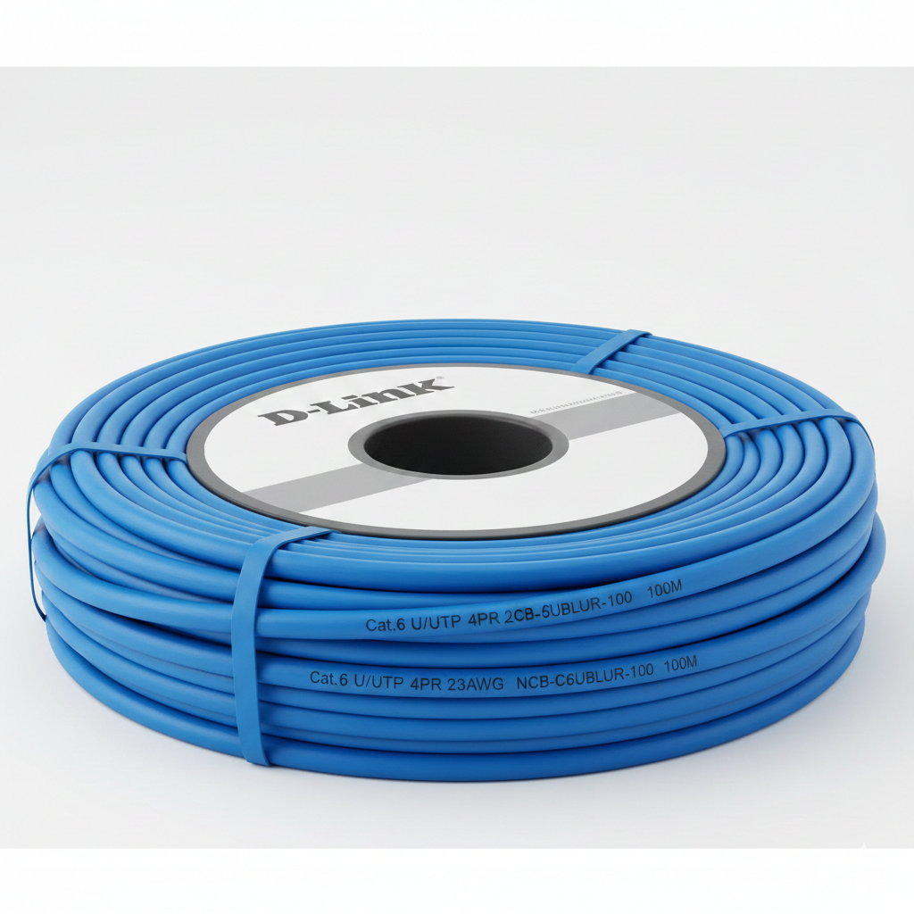 كابل D Link CAT6 UTP (NCB C6UBLUR 100) الصورة 2
