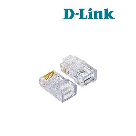 D-Link Cat6 UTP Modular Plugs (100 Units/Pack)