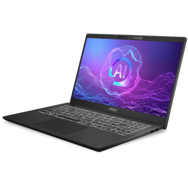 MSI Modern15 H AI C2HMG Ultra7 255H 16GB 512GB SSD Intel Arc Graphics 15.6" FHD Dos Black