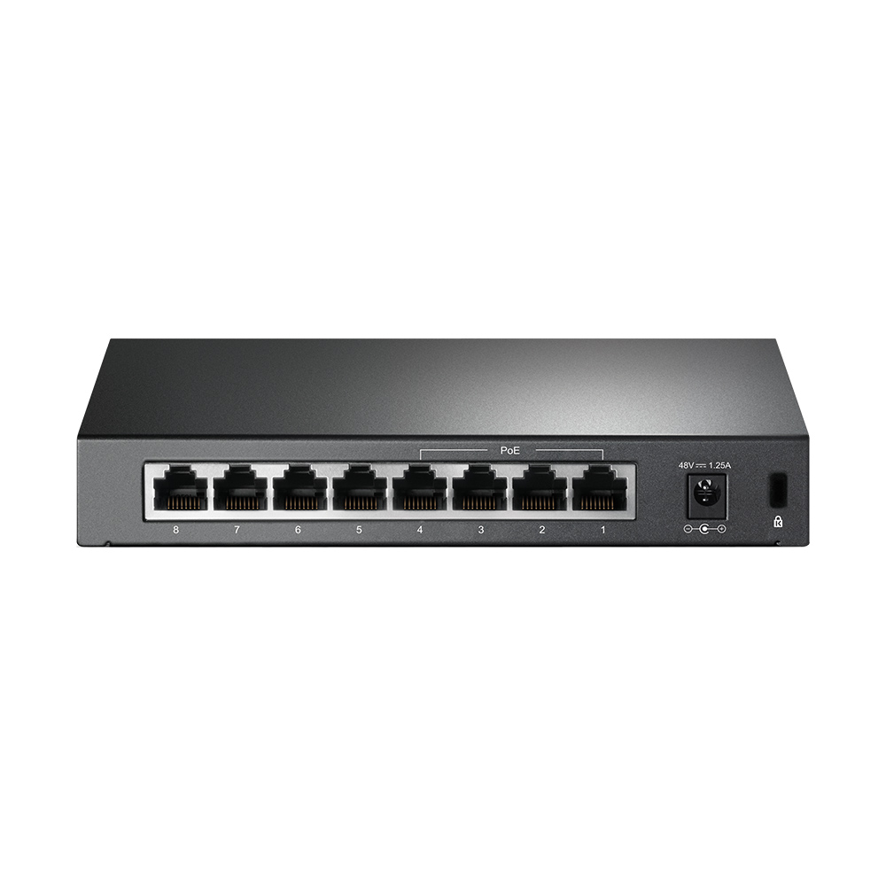 TP Link TL SF1008P 8 Port 10/100Mbps Desktop Switch with 4 Port PoE+ Image 4