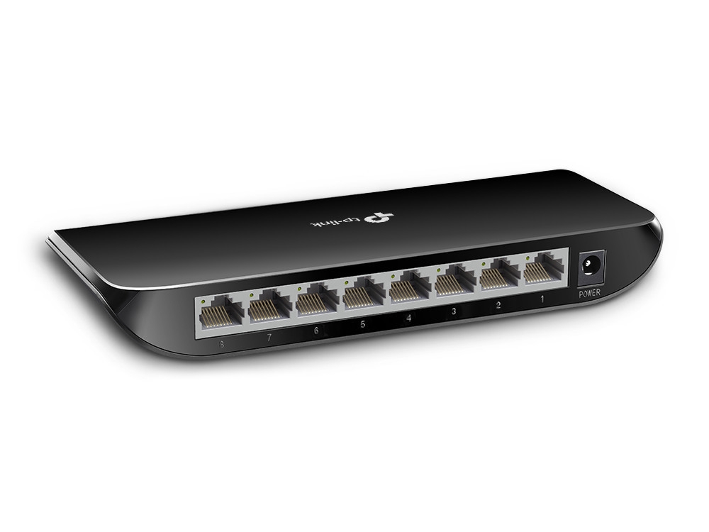TP Link TL SG1008D 8 Port Gigabit Desktop Switch (Unmanaged) Image 3