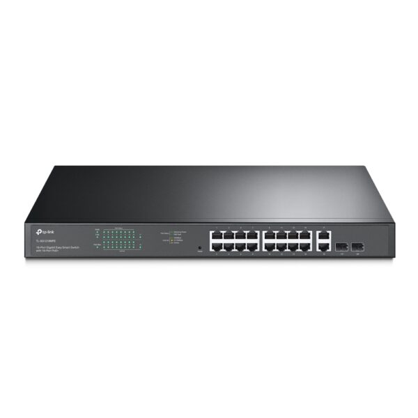 TP Link 18 Port Gigabit Easy Smart Switch with 16 Port PoE+