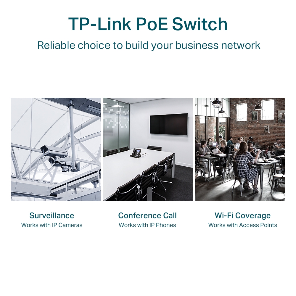 TP Link 18 Port Gigabit Easy Smart Switch with 16 Port PoE+ Image 8