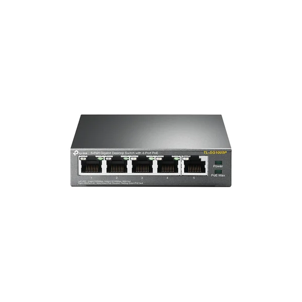 5 Port Gigabit Desktop Switch with 4 Port PoE