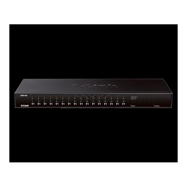 D Link 16 Port PS/2 USB Combo KVM Switch – KVM 450