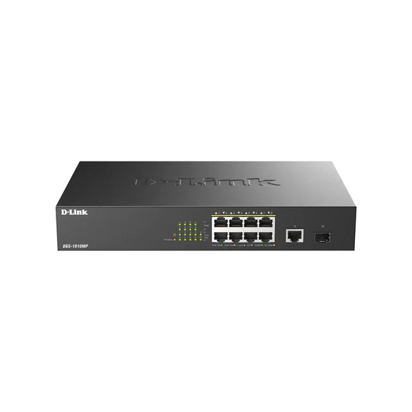 D Link 10 Port Gigabit PoE Switch DGS 1010MP