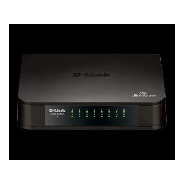 D‑Link DES 1016A 16‑ سويتش إيثرنت سريع Unmanaged
