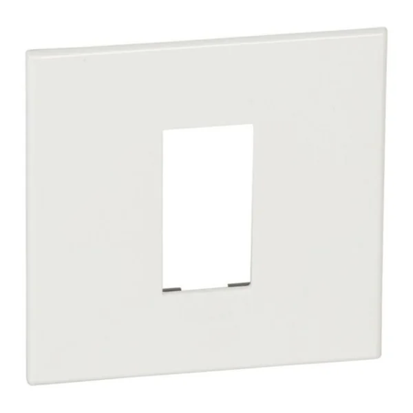 Legrand Arteor Plate – French/German standard, square, 1 module, White
