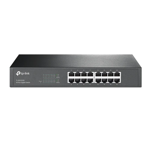 TP LINK 16 Port Gigabit Desktop/Rackmount Switch TL SG1016D