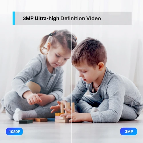 TAPO Pan/Tilt Home Security Wi Fi Camera C210 Image 5