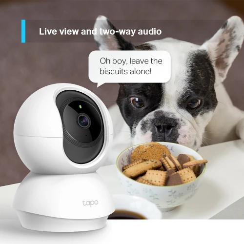 TAPO Pan/Tilt Home Security Wi Fi Camera C210 Image 6