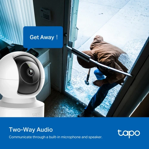 TAPO Pan/Tilt AI Home Security Wi Fi Camera C222 Image 5