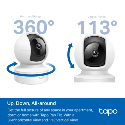 TAPO Pan/Tilt Home Security Camera C202 Image 5