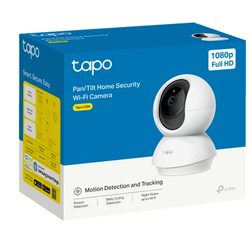 TAPO Pan/Tilt Home Security Wi Fi Camera C200 Image 7