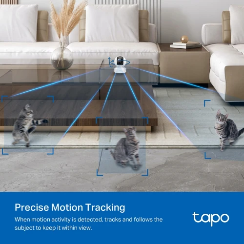 TAPO Pan/Tilt AI Home Security Wi Fi Camera C222 Image 2