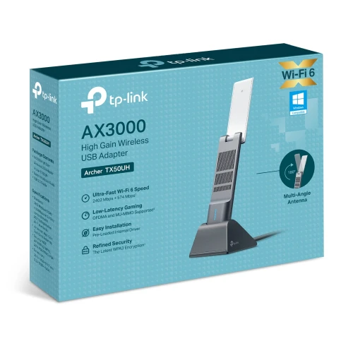 TP LINK AX3000 High Gain Wireless USB Adapter Archer TX50UH Image 7