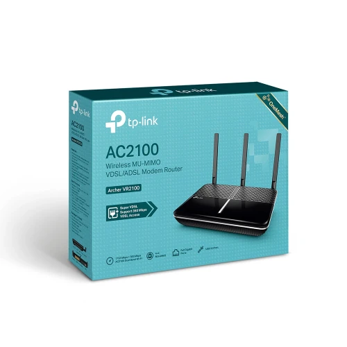 TP LINK AC2100 Wireless MU MIMO VDSL/ADSL Modem Router Archer VR2100 Image 4