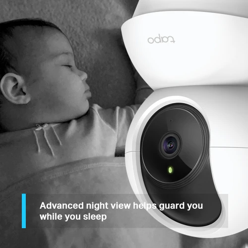 TAPO Pan/Tilt Home Security Wi Fi Camera TC70 Image 3